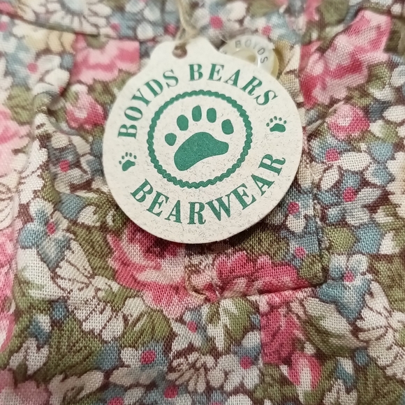 1999 Boyds Bears "LAUREL S. BERRIJAM" Plush Bear 20th Anniversary Boyds Bearwear - Picture 4 of 10